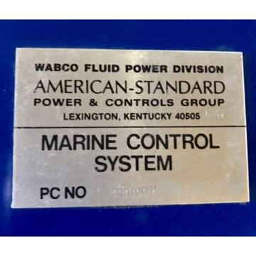 Logic Korea USA Master Control Panel- P90007 American Standard/ Wabco / Rexroth