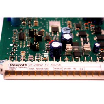 NEW Egypt Egypt BOSCH REXROTH VT-VRPA1-151-10/V0/0 AMPLIFIER BOARD VTVRPA115110V00