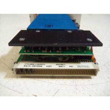 REXROTH Canada Canada VTS 0908-1X/2/NT3 POWER SUPPLY MODULE *USED*