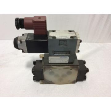 REXROTH Germany Germany HYDRAULIC VALVE 4WE6Y53/AW12060NZ45 WITH Z4WEH10E63-40/6A120-60NTZ45