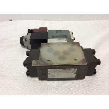 REXROTH Germany Germany HYDRAULIC VALVE 4WE6Y53/AW12060NZ45 WITH Z4WEH10E63-40/6A120-60NTZ45