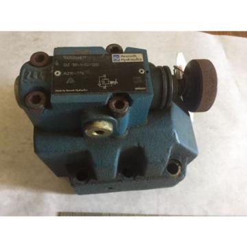 NEW Dutch Russia REXROTH DZ 30-1-52/200 HYDRAULIC VALVE 00500687 REXROTH A210-276