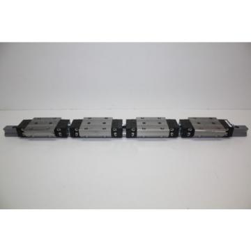 BOSCH USA Canada REXROTH Linearführung mit 4 Führungswagen R165329320 runner block WARRANTY