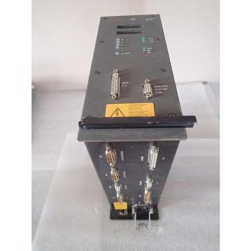 Warranty Canada Germany Bosch SE 200 Digital Servo Controller Drive Rexroth 0 608 830 123 Robot