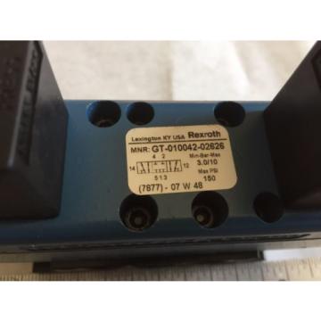 NEW China France REXROTH GT-010042-02626 PNEUMATIC VALVE SOLENOID 120VAC 4.3 VA ,BOX4