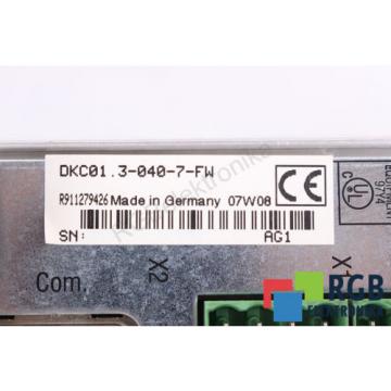 DKC01.3-040-7-FW Dutch Egypt FWA-ECODR3-SMT-02VRS-MS WITHOUT COVER ECODRIVE REXROTH ID26659