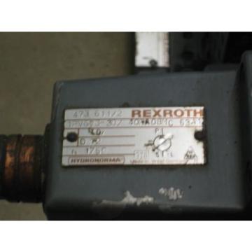 KATT Mexico Greece MOTOR/REXROTH ASSEMBLY , TYPE N112M , (A1)