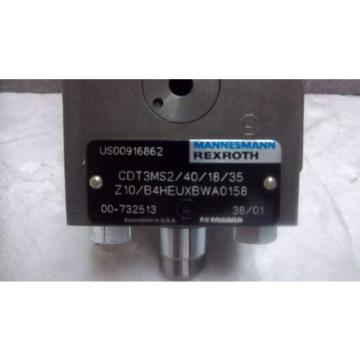 MANNESMANN Canada India REXROTH HYDRAULIC CYLINDER CDT3MS2/40/18/35 NEW CDT3MS2401835