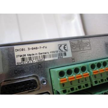 REXROTH France France INDRAMAT DKC01.3-040-7-FW