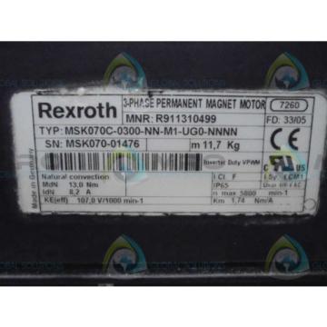 REXROTH Russia France MSK070C-0300-NN-M1-UG0-NNNN *NEW IN BOX*