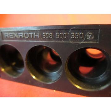 Rexroth Dutch Egypt 898 500 3902, R432013811, P67701 Manifold Inlet Segment, Bosch 7877-08-W