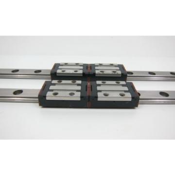 Pair China Japan of Rexroth 7210 Dual Block RO44281301 + 330mm Slide Rail