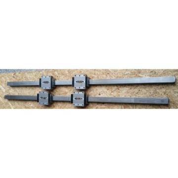 Bosch China Germany Rexroth korrosionsgeschützte Linearführung 2x 1520mm 4x Wagen R185143210