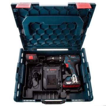 Bosch GSB 18-2-LI Plus 18v Combi Cordless Drill In L Box + 2x2ah Li-On Batteries