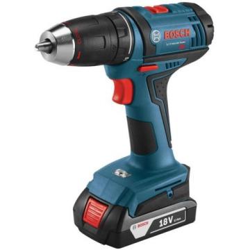 Drill Driver Kit 18 Volt Lithium-Ion Cordless Electric 1/2 in. Compact Bosch