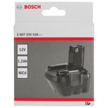 new-Genuine Bosch NiCAD 12V 1.2AH PRO BATTERY Drills 2607335526 3165140308151#