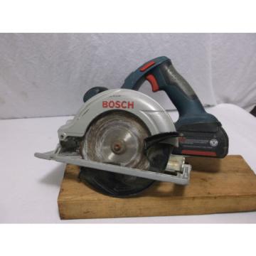 BOSCH CCS180 6-1/2&#034; 18V LITHIUM CORDLESS CIRCULAR TRIM SAW NO CHARGER SKILL