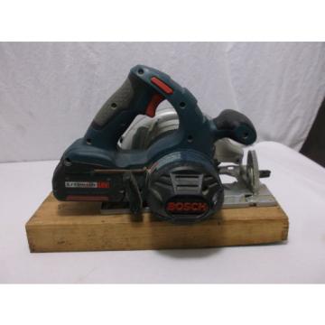 BOSCH CCS180 6-1/2&#034; 18V LITHIUM CORDLESS CIRCULAR TRIM SAW NO CHARGER SKILL