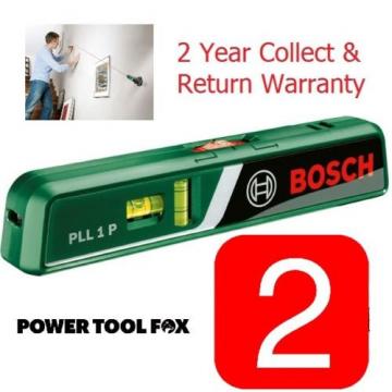 2 x  Bosch PLL 1 P Laser Spirit Levels 0603663300 3165140710862 &#039;