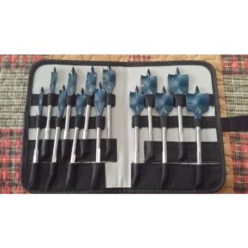 Bosch 13pc DareDevil Spade Bit Set w/ Pouch DSB5013P New