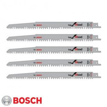 Bosch S1531L reciprocating saw blades shark sabre wood pruning recipro Pack of 5