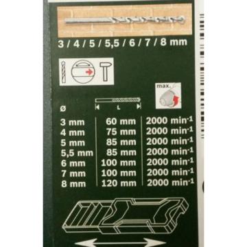 Genuine Bosch 7-BIT Masonary Drill Set 2607019581 3165140430302 #