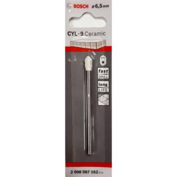 Bosch CYL-9 CERAMIC TILE DRILL BIT 5mm, 6mm, 6.5mm, 8mm for TILES/PORCELINE