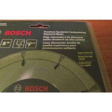 Bosch DD510H 5&#034; Premium Sandwich Tuckpointing Diamond Grinder Blade - New Sealed