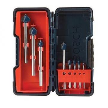 Bosch GT3000 Glass &amp; Tile Bit Set 8-Piece Quality Precision Tips &amp; Carrying Case