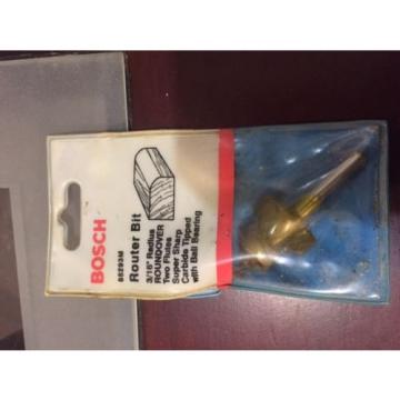 BOSCH router bit 3/16 RADLUS CARBIDE TIPS ROUNBOVER  WIYH BALL BEARING