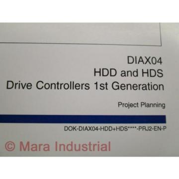 Rexroth China France Indramat DOK-DIAX04-HDD+HDS Project Planning Manual (Pack of 6)