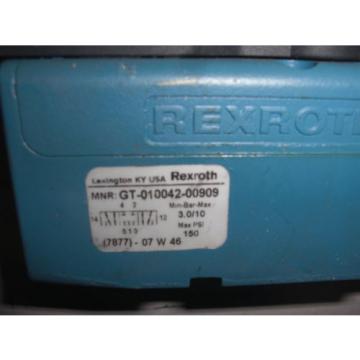 REXROTH Dutch Dutch CERAM GT-010042-00909 VALVE *USED*