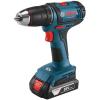 Drill Driver Kit 18 Volt Lithium-Ion Cordless Electric 1/2 in. Compact Bosch