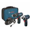 12-Volt Lithium-Ion Cordless Drill Driver and Impact LED Light 2 Tool Combo Kit