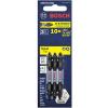 BOSCH IMPACT TOUGH - 3 Piece Phillips &amp; Robertson Screwdriver Bit - 65mm P2R2