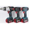 Bosch Drill Kit Drill and 2 x Impact Driver GSB 18 VE-2-LI GDX 18 V-LI #226319 #1 small image