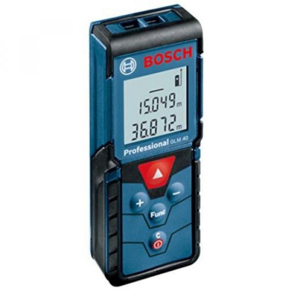 BOSCH GLM40 LASER DISTANCE MEASURE 40  0601072900 METRE RANGE BRAND NEW #1 image