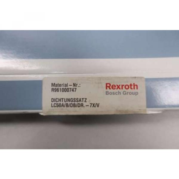 NEW USA Greece REXROTH R961000747 LC50A/B/DB/DR.-7X/V SEAL KIT D553278 #9 image