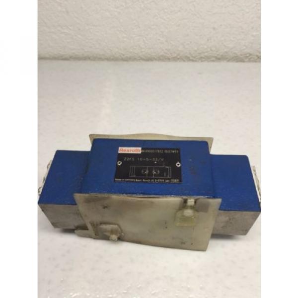 Rexroth India Japan Z2FS-10-5-33/V D05 Hydraulic Dual Flow Valve (B49) #1 image