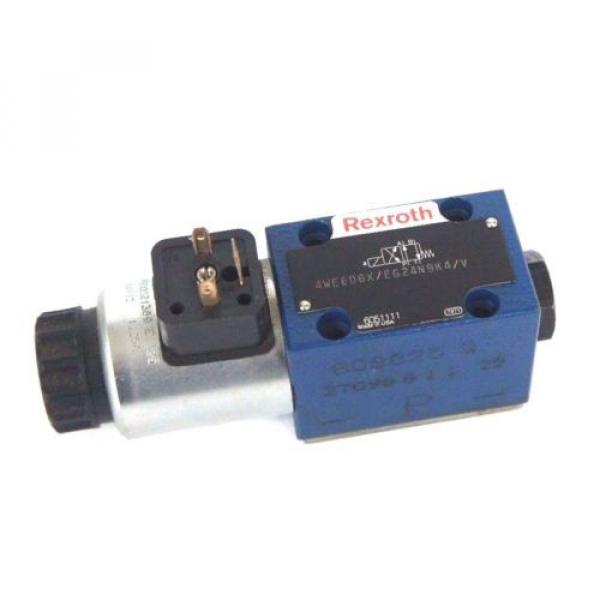 NEW Greece Korea REXROTH 4WE6D6X/EG24N9K4/V CONTROL VALVE R900021369 E 326 #1 image