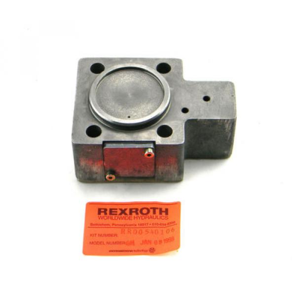 NEW Canada Singapore MANNESMANN REXROTH GH RR00540106 HYDRAULIC FLOW VALVE #1 image