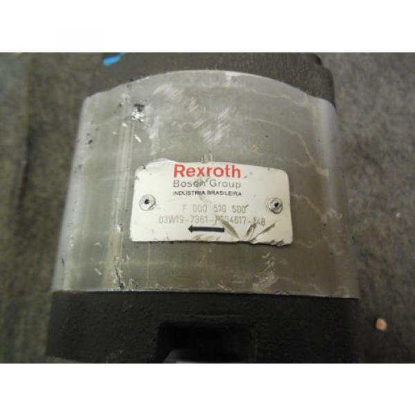 NEW Korea India REXROTH GEAR PUMP # F000510500 # 03W19-7361-P104617-148 #3 image