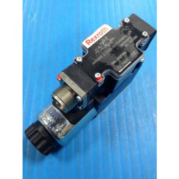 REXROTH India Canada 4WRAEB6EA30-22/G24N9K31/A1V PROPORTIONAL HYDRAULIC VALVE NEW NO BOX (U4 #1 image