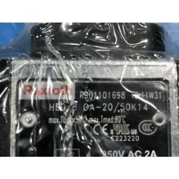 REXROTH Dutch Russia HED 8 OA-20/50K14 HYDRAULIC PRESSURE SWITCH R901101698 NEW NO BOX (U4) #3 image