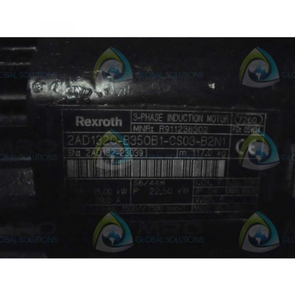 REXROTH Greece Greece 2AD132C-B350B1-CS03-B2N1 AC SERVO SPINDLE *NEW NO BOX* #2 image