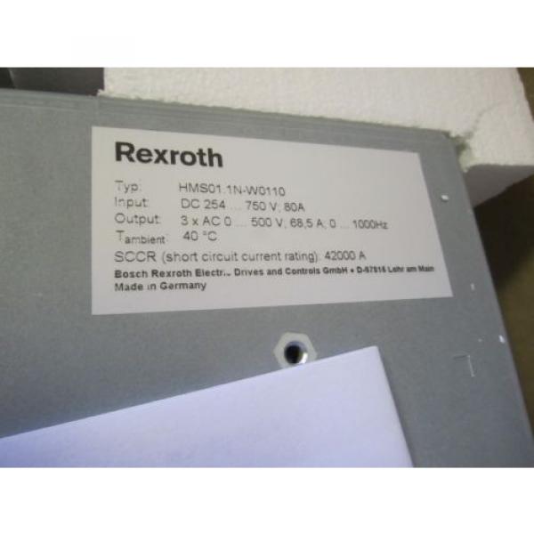 REXROTH China India INDRAMAT  HMS01.1N-W0110-A-07-NNNN ,,, HMS011NW0110A07N #3 image