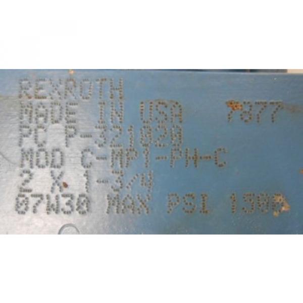 REXROTH, India Singapore BOSCH, HYDRAULIC CYLINDER, P-321020, MOD C-MP1-PH-C, 2&#034; X 1-3/4&#034; #2 image