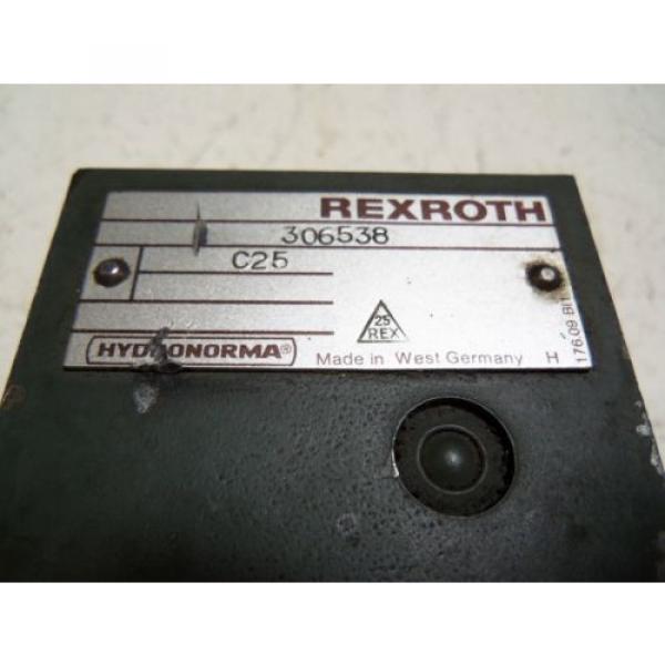 REXROTH China Dutch 306538-C25 *USED* #4 image