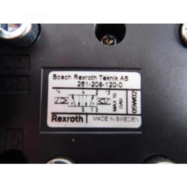 REXROTH Germany Canada BOSCH 261-208-120-0, 24VDC PNEUMATIC VALVE 2612081200 #2 image