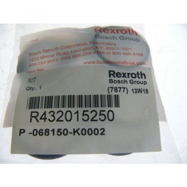 REXROTH Australia Mexico PNEUMATICS PISTON &amp; TUBE KIT R432015250 NEW IN SEALED BAG! (F50) #1 image